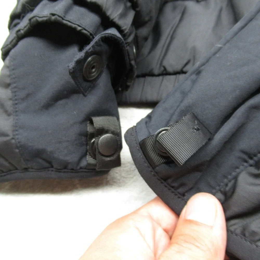 North Face Jacket Mens XL Black Puffer Interchange Side Zips‎ Hybrid Insulated - Picture 10 of 11